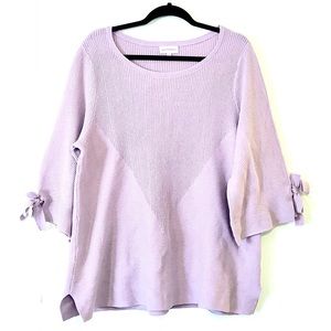 Sandy Bow Sleeve Sweater